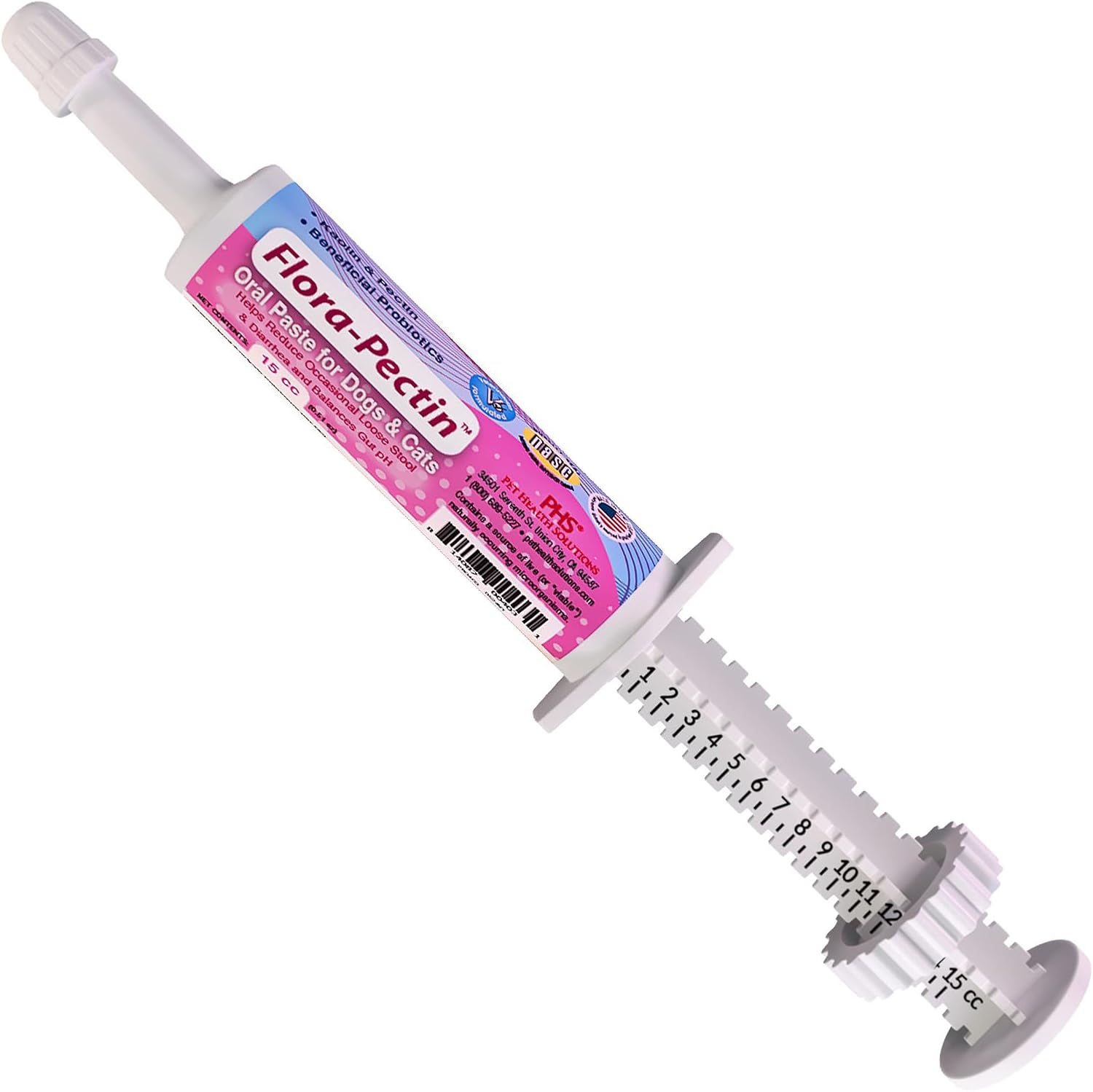Oral Paste for Dogs & Cats - FLORA-PECTIN (15 CC)