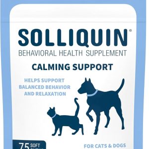 Nutramax Solliquin Calming Supplement (75 Soft Chews)