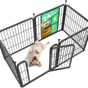 FXW Rollick Unleashed Dog Playpen (24 Inch - 6 Panels)