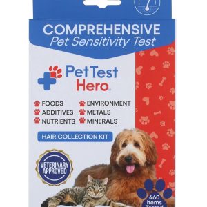 Pet Food & Environmental Sensitivity Hair Test Kit (460+ Items)