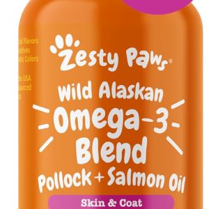 Zesty Paws Wild Alaskan Omega-3 Oil (8.5oz)