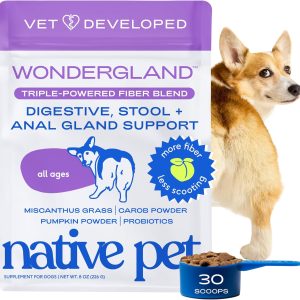 Native Pet WonderGland Anal Gland Supplement (30 Scoops)