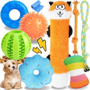 Puppy Teething Toys Variety Pack (9 Count - Small Dogs)