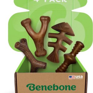 Benebone Small Dog 4-Pack Variety Set (Under 30lbs)